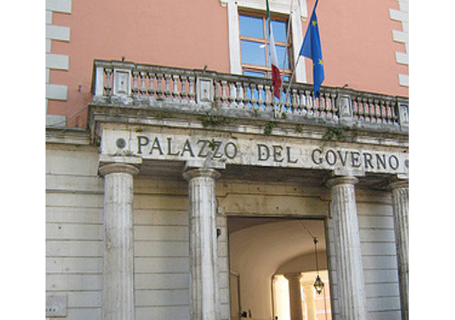 Il restauro del Palazzo del Governo a L'Aquila